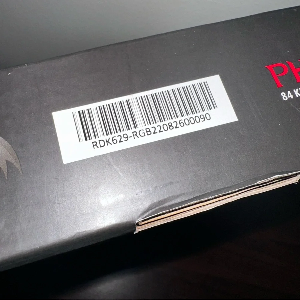 Red Dragon Phantom 84 Key Mechanical Keyboard: NWT - Picture 9 of 16